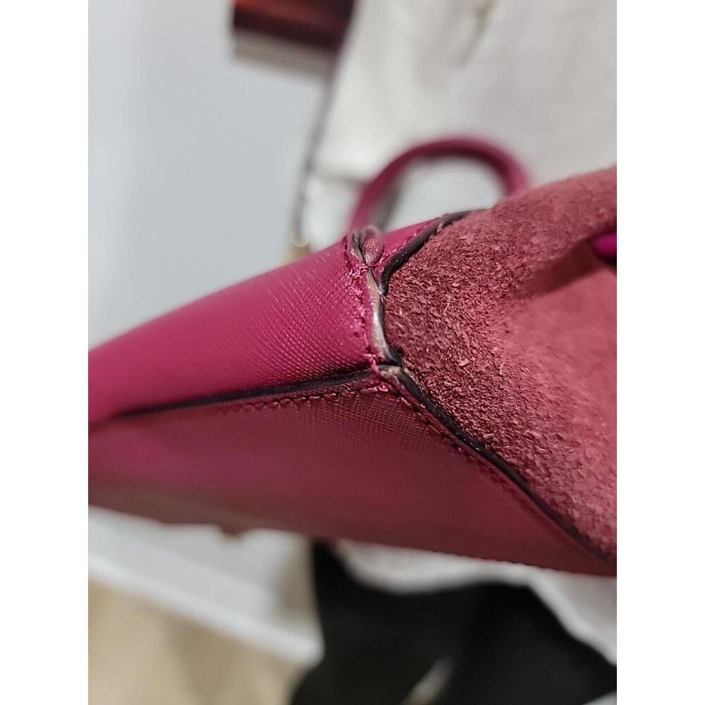Kate Spade, Laurel Wesley Place CrossBody Shoulder Top Handle Bag burgundy #CB3 - Picture 14 of 15